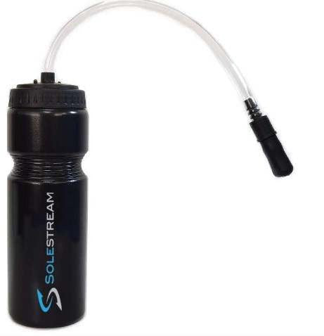 BMX Drink Bottle with long straw and bite valve